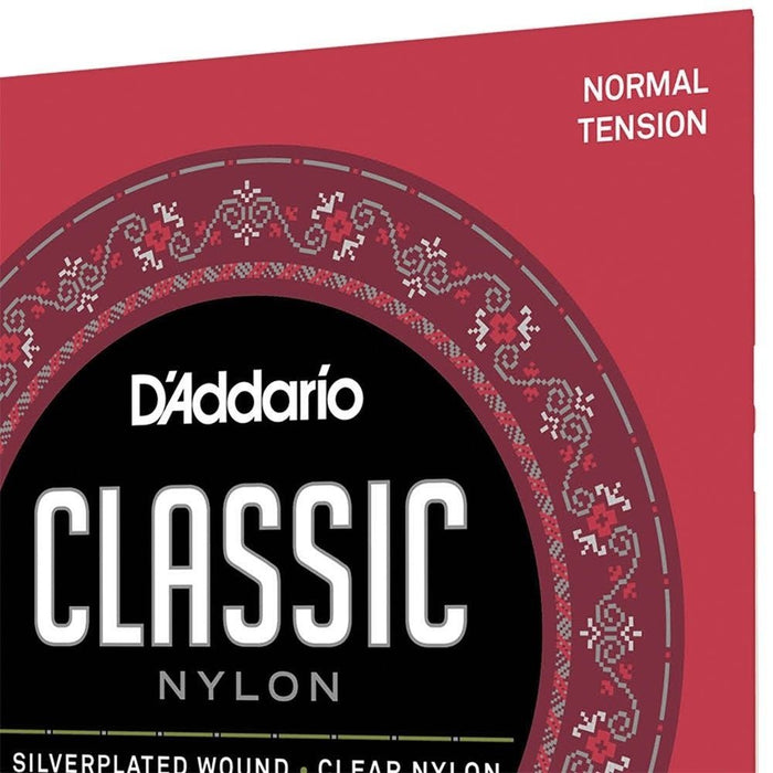 D'Addario EJ27N 1/2 Size Student Nylon Classical Guitar Strings Normal Tension (EJ27N 1/2) - Gsus4