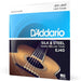 D'Addario EJ40 Silk & Steel Folk Guitar Strings (11 - 47) (EJ40) - Gsus4