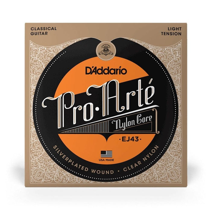 D'Addario EJ43 Pro - Arte Nylon Classical Guitar Strings - (Light Tension) (EJ43) - Gsus4