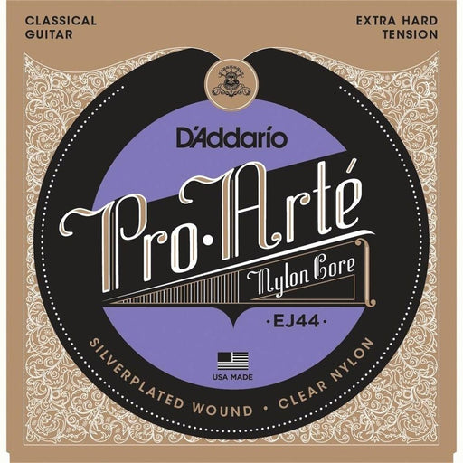 D'Addario EJ44 Pro - Arte Nylon Classical Guitar Strings - (Extra Hard Tension) (EJ44) - Gsus4