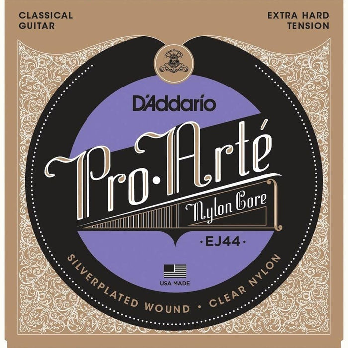 D'Addario EJ44 Pro - Arte Nylon Classical Guitar Strings - (Extra Hard Tension) (EJ44) - Gsus4
