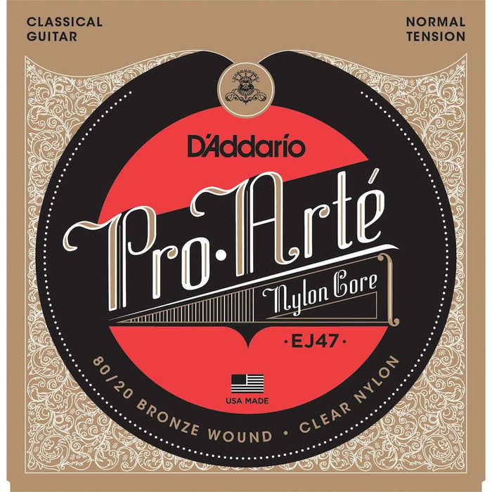 D'Addario EJ47 8020 Bronze ProArte Nylon Classical Guitar Strings Normal Tension (EJ47) - Gsus4