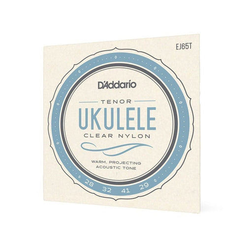 D'Addario EJ65T Set Tenor Ukulele Clear Nylon (EJ65T) - Gsus4