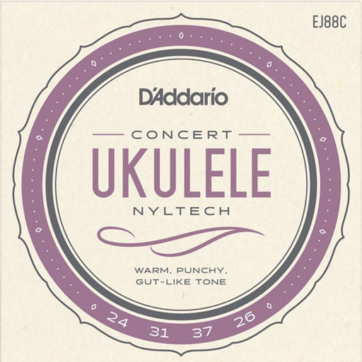 D'Addario EJ88C Nyltech Ukulele Strings Concert (EJ88C) - Gsus4