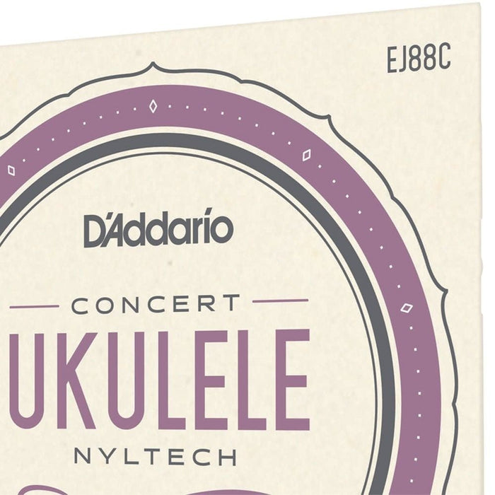 D'Addario EJ88C Nyltech Ukulele Strings Concert (EJ88C) - Gsus4