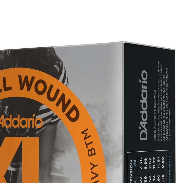 D'Addario EXL140 - 10P Nickel Wound Electric Strings 10 - PACK Light Top/Heavy Bottom (10 - 52) (EXL140-10P) - Gsus4