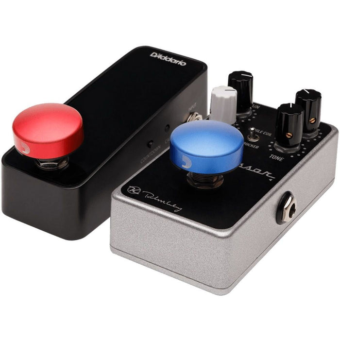 D'Addario Footswitch Topper (Blue/Red) (PW-FST-02BURD) - Gsus4