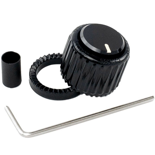 D'Addario LOKNOB (Large Black Plastic Knob) (PW-LNL-01B) - Gsus4