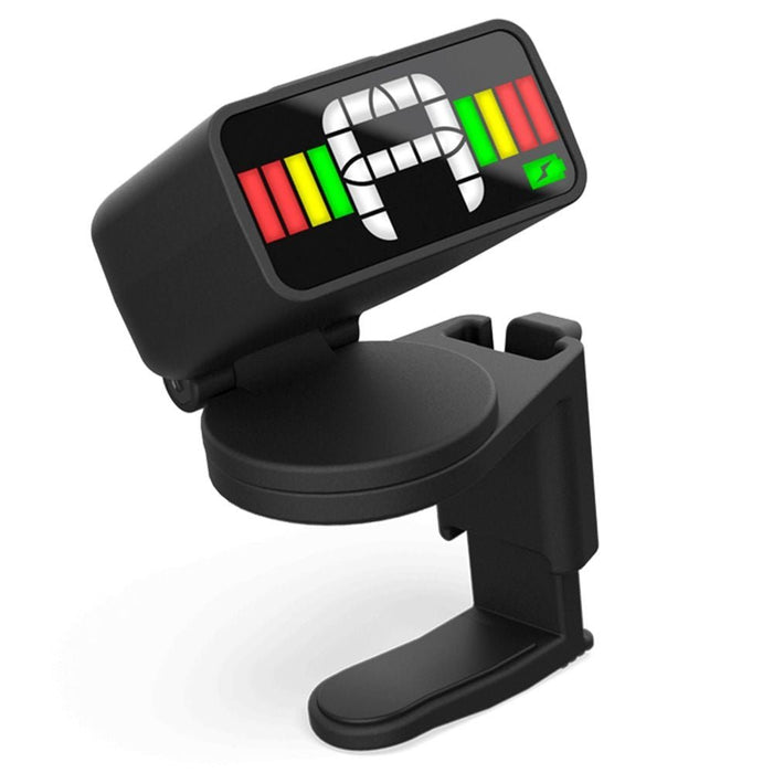 D'Addario Micro Rechargeable Headstock Tuner (Black) (PW-CT-12RC) - Gsus4