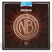 D'Addario NB1253 Nickel Bronze Acoustic Guitar Strings, Light, 12 - 53 (NB1253) - Gsus4