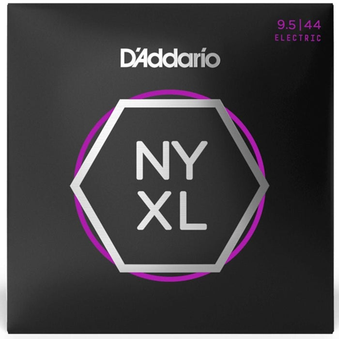 D'Addario NYXL09544 Nickel Wound Electric Guitar Strings - Super Light Plus (9.5 - 44) (NYXL09544) - Gsus4