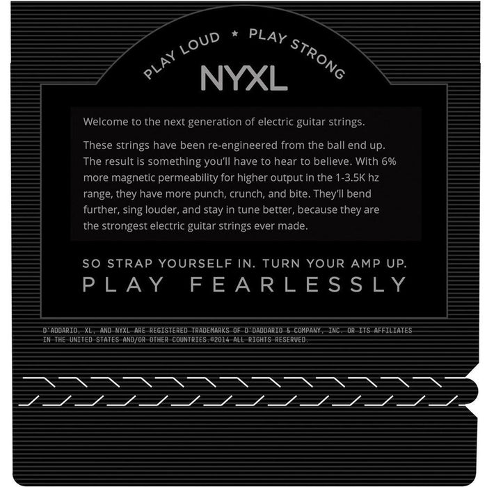 D'Addario NYXL1046 Nickel Wound Electric Guitar Strings - Regular Light (10 - 46) (NYXL1046) - Gsus4