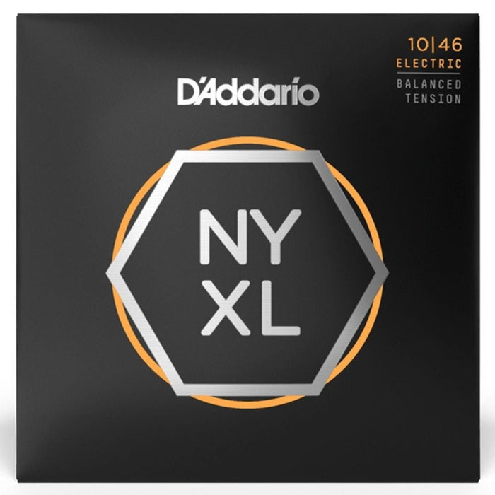 D'Addario NYXL1046BT Balanced Tension Electric Guitar Strings - Light (10 - 46) (NYXL1046BT) - Gsus4