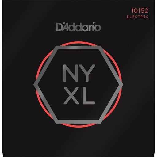 D'Addario NYXL1052 Nickel Wound Electric Strings - Light Top / Heavy Bottom (10 - 52) (NYXL1052) - Gsus4
