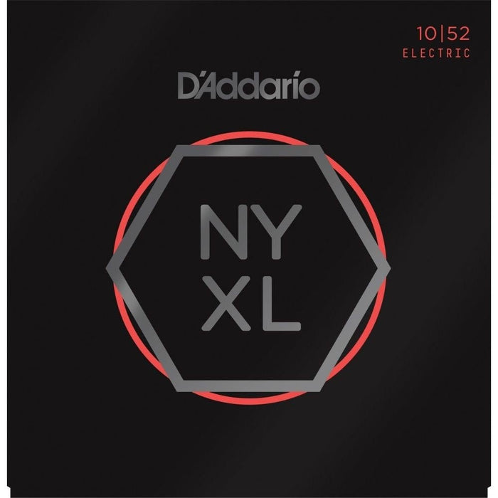 D'Addario NYXL1052 Nickel Wound Electric Strings - Light Top / Heavy Bottom (10 - 52) (NYXL1052) - Gsus4