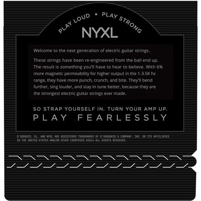 D'Addario NYXL1149 - 3P Nickel Wound Electric Guitar Strings 3 - PACK - Medium (11 - 49) (NYXL1149-3P) - Gsus4