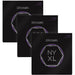 D'Addario NYXL1149 - 3P Nickel Wound Electric Guitar Strings 3 - PACK - Medium (11 - 49) (NYXL1149-3P) - Gsus4