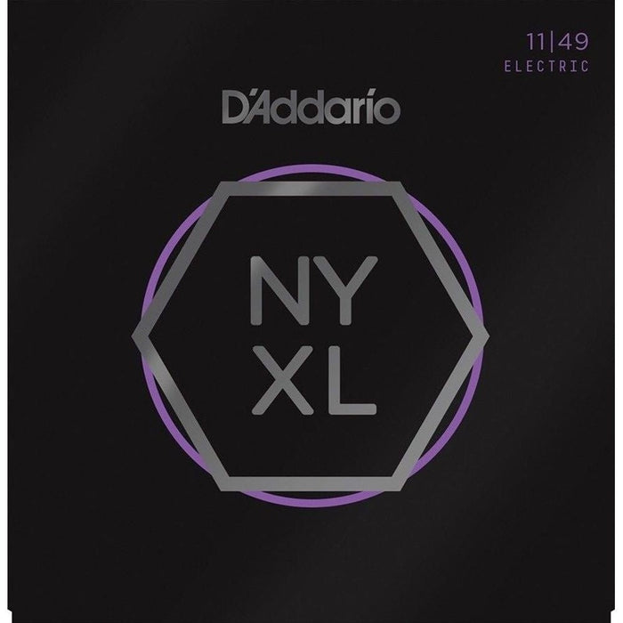 D'Addario NYXL1149 Nickel Wound Electric Guitar Strings - Medium (11 - 49) (NYXL1149) - Gsus4