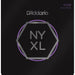 D'Addario NYXL1149 Nickel Wound Electric Guitar Strings - Medium (11 - 49) (NYXL1149) - Gsus4