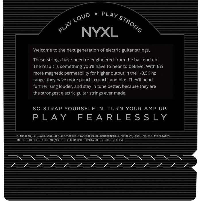 D'Addario NYXL1260 Nickel Wound Electric Guitar Strings - Extra Heavy (12 - 60) (NYXL1260) - Gsus4