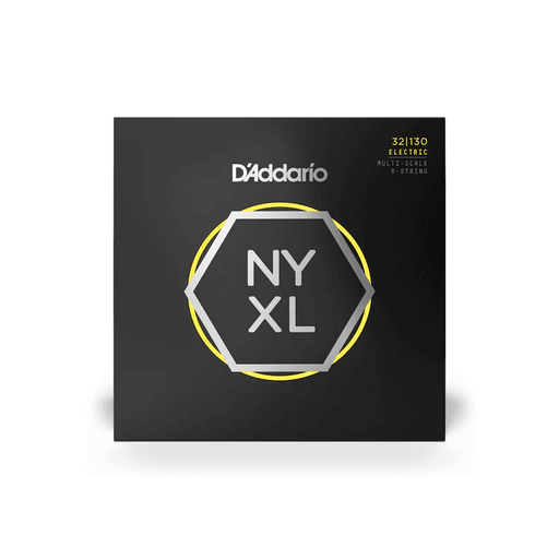 D'Addario NYXL45130| Hybrid Light Multiscale 5 - String Fanned Fret Bass Strings (NYXL32130MS) - Gsus4