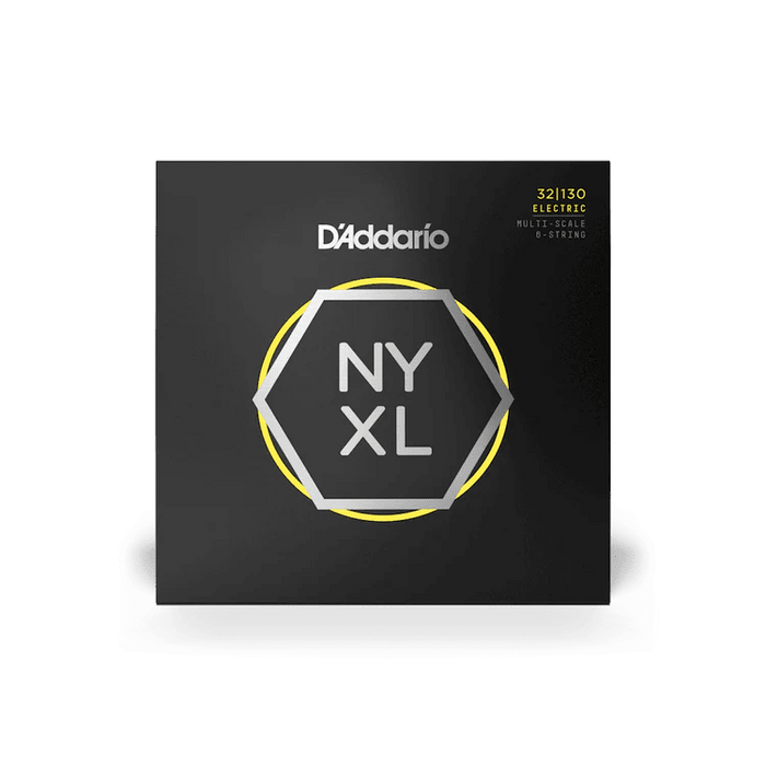 D'Addario NYXL45130| Hybrid Light Multiscale 5 - String Fanned Fret Bass Strings (NYXL32130MS) - Gsus4