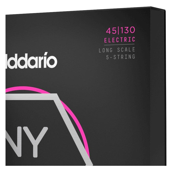 D'Addario NYXL45130 Regular Light Long Scale 5 - String Bass Strings (45 - 130) (NYXL45130) - Gsus4