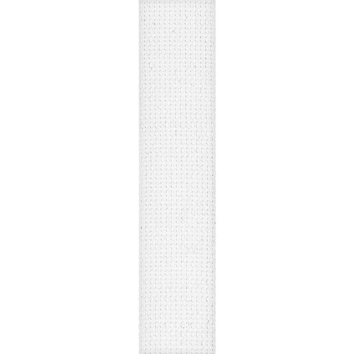 D'Addario Polypropylene Guitar Strap (White) (PWS108) - Gsus4