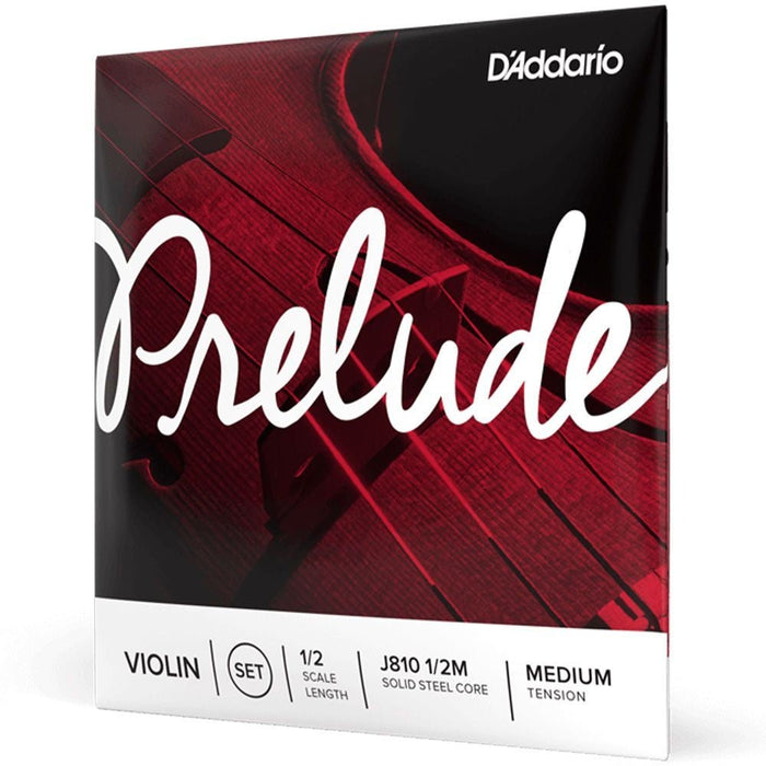 D'Addario Prelude Violin 4/4 Med Set (J810 4/4M) - Gsus4