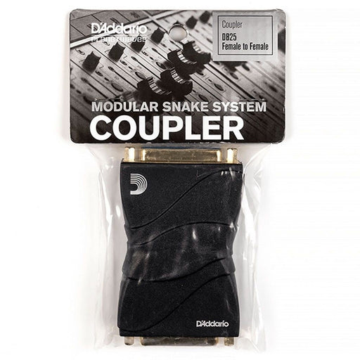 D'Addario PW - DB25FC - 01 Female to Female DB25 Coupler For Modular Snake System (PW-DB25FC-01) - Gsus4
