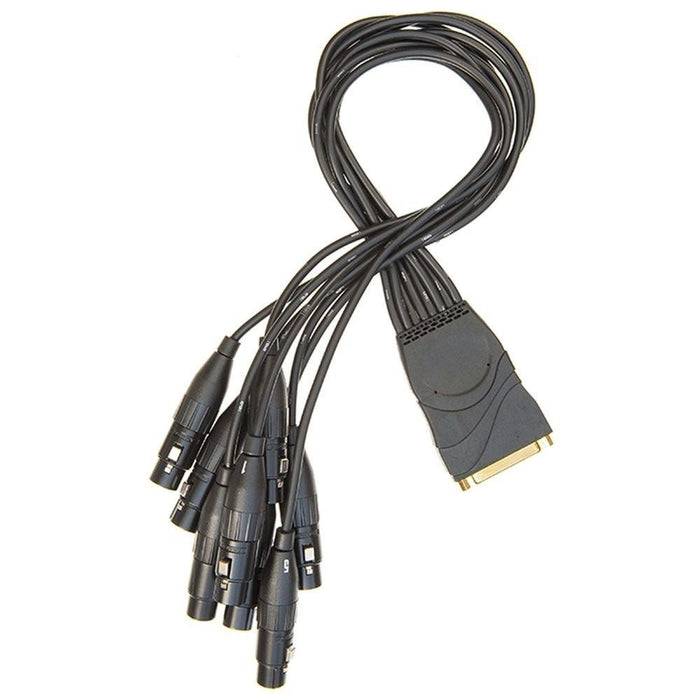 D'Addario PW - XLRFB - 01 8 - Ch XLR Female to Female DB25 Modular Snake System Breakout (PW-XLRFB-01) - Gsus4