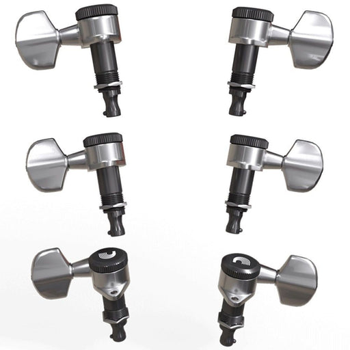 D'Addario PWAT - 331L Auto - Trim Locking Tuning Machines - 3/Side (Chrome) (PWAT-331L) - Gsus4