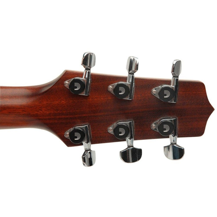 D'Addario PWAT - 331L Auto - Trim Locking Tuning Machines - 3/Side (Chrome) (PWAT-331L) - Gsus4