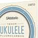 D'Addario Set Tenor Ukulele Carbon Low G (EJ99TLG) - Gsus4