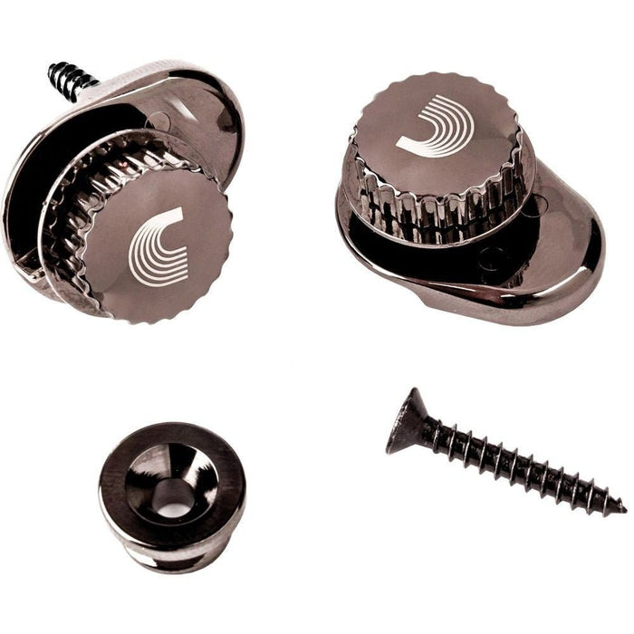 D'Addario Universal Strap Lock System (Black) (PW-SLS-01) - Gsus4