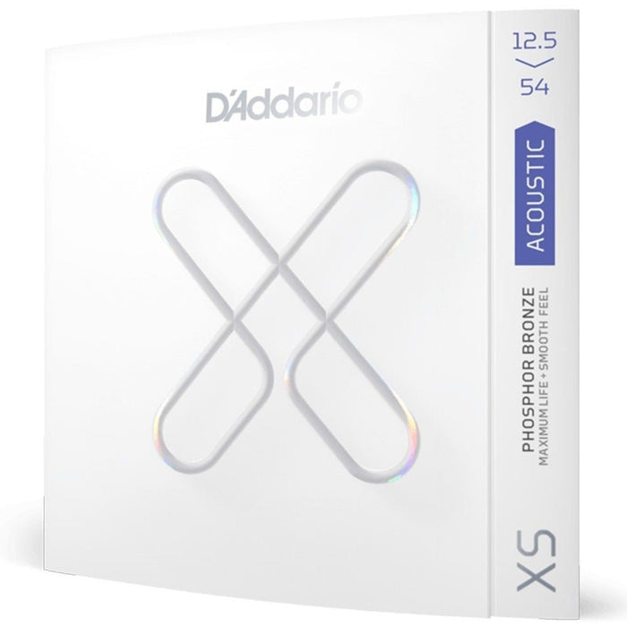 D'Addario XS Coated Acoustic Phosphor Bronze Strings Light Plus Set (12.5 - 54) (XSAPB12554) - Gsus4