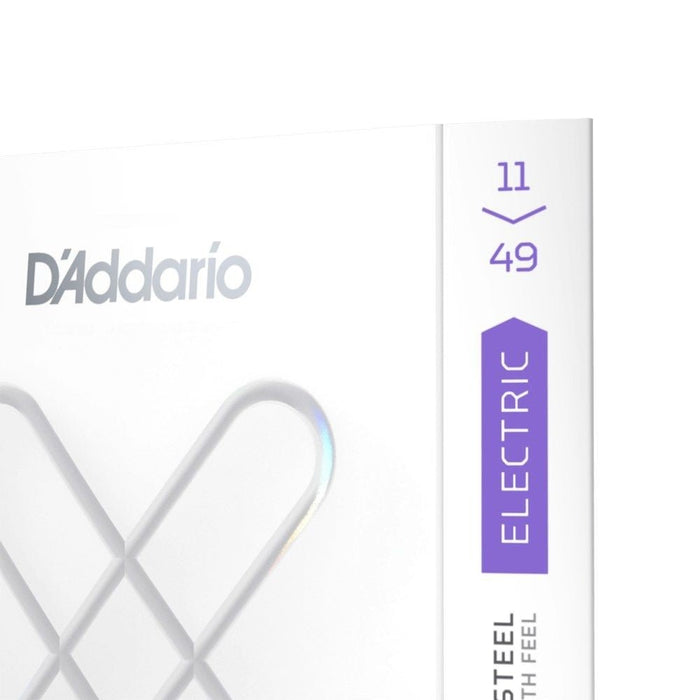 D'Addario XS Coated Nickel Plated Steel Electric Strings - Medium (11 - 49) (XSE1149) - Gsus4