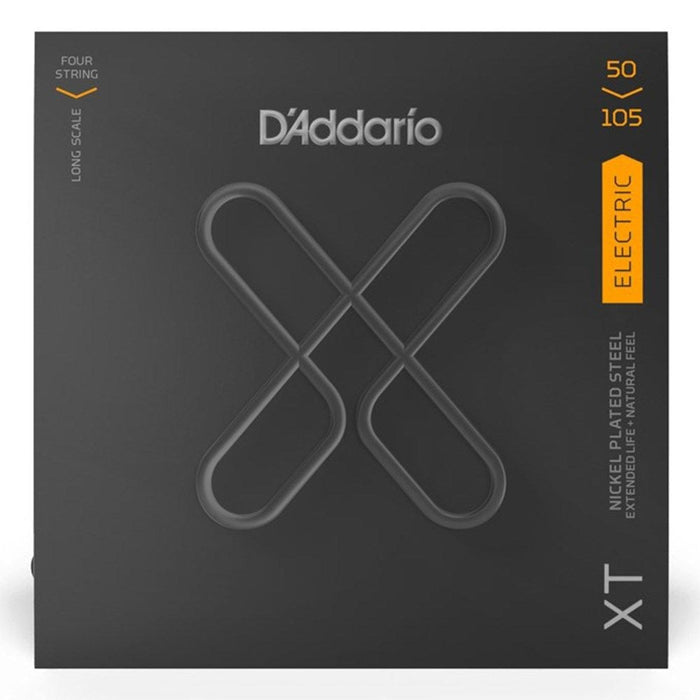 D'Addario XT Bass Nickel Plated Steel Strings - Medium Long Scale Set (50 - 105) (XTB50105) - Gsus4