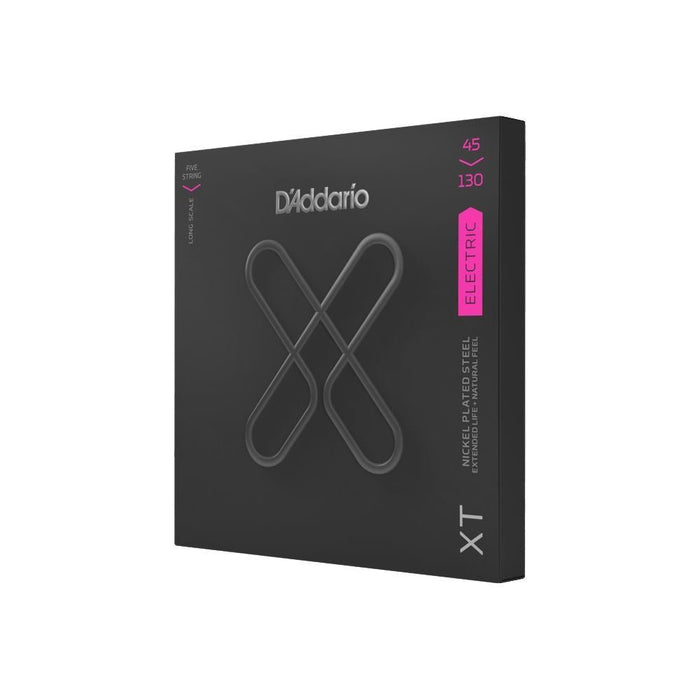 D'Addario XT Bass Nickel Plated Steel Strings - Regular Light 5 - String (45 - 130) (XTB45130) - Gsus4