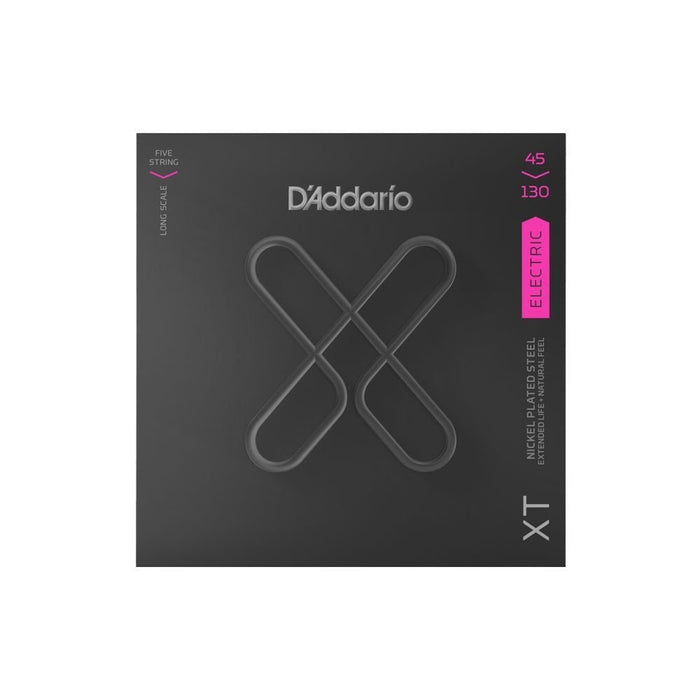 D'Addario XT Bass Nickel Plated Steel Strings - Regular Light 5 - String (45 - 130) (XTB45130) - Gsus4