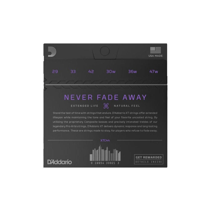 D'Addario XT Classical Extended Life Classical Guitar Strings (Extra Hard Tension) (XTC44) - Gsus4