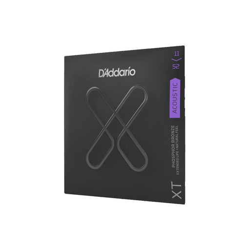D'Addario XT Coated Acoustic Phosphor Bronze Strings - Custom Light Set (11 - 52) (XTAPB1152) - Gsus4