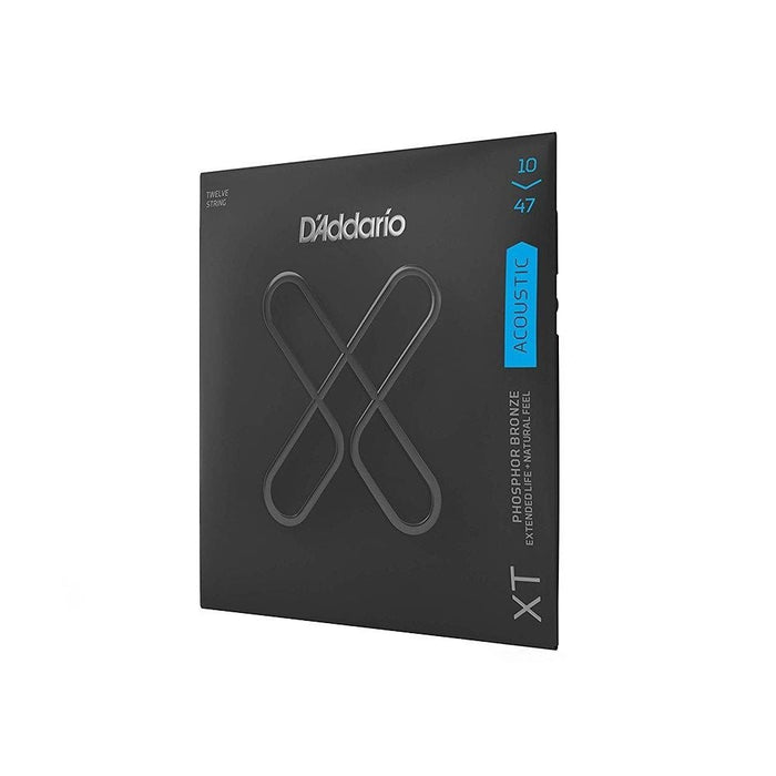 D'Addario XT Coated Acoustic Phosphor Bronze Strings - Light 12 - String Set (10 - 47) (XTAPB1047-12) - Gsus4