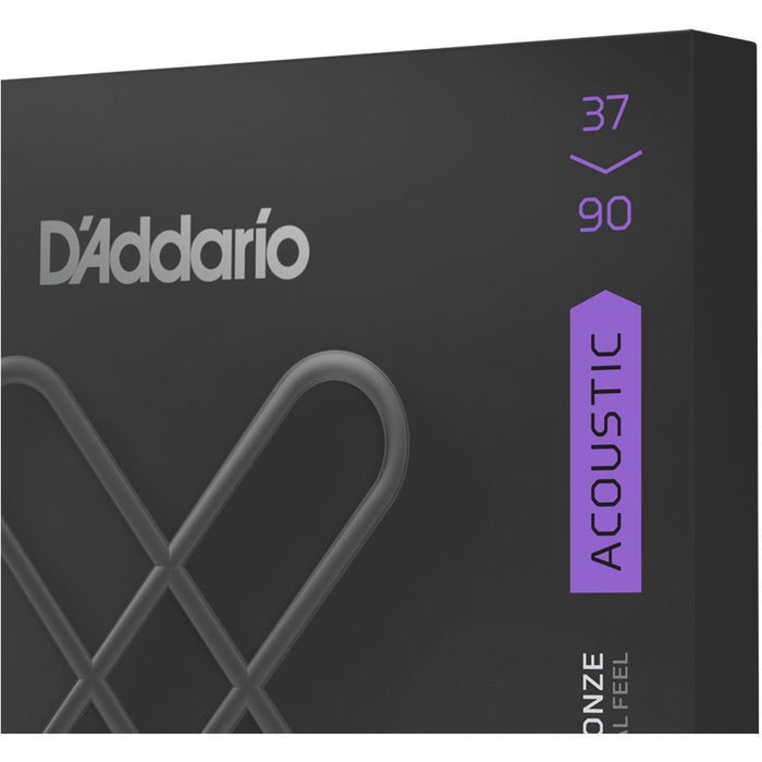 D'Addario XT Custom Light Taylor GS Mini Coated Acoustic Bass Strings (37 - 90) (XTB3790GS) - Gsus4
