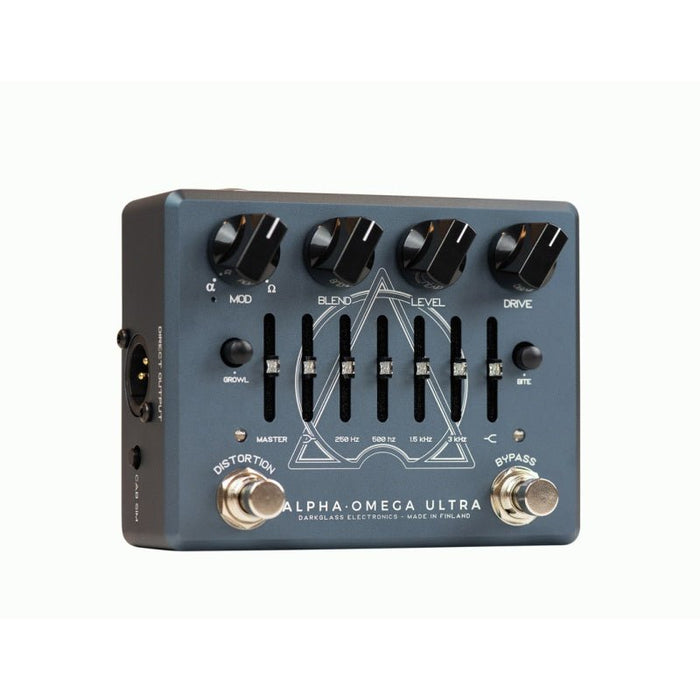 Darkglass | Alpha Omega Ultra | Dual Bass Preamp DI, EQ & Overdrive w/ Aux In (DG - AOUV2) - Gsus4