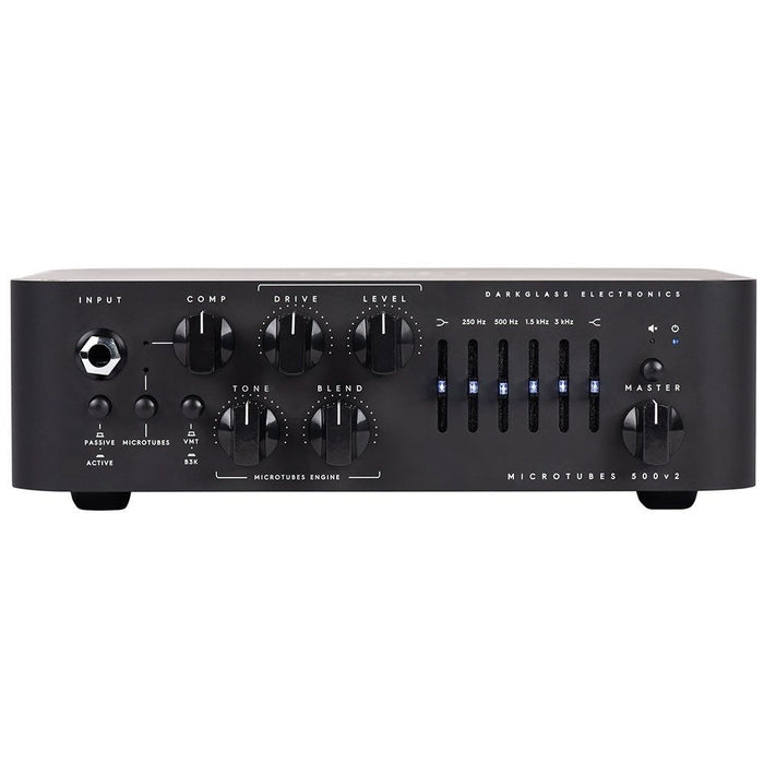 Darkglass | Microtubes 500 V2 | 500W Bass Amp Head | w/ Compressor, EQ, DI & IR Cab Simulator | M500 (DG - M500V2) - Gsus4