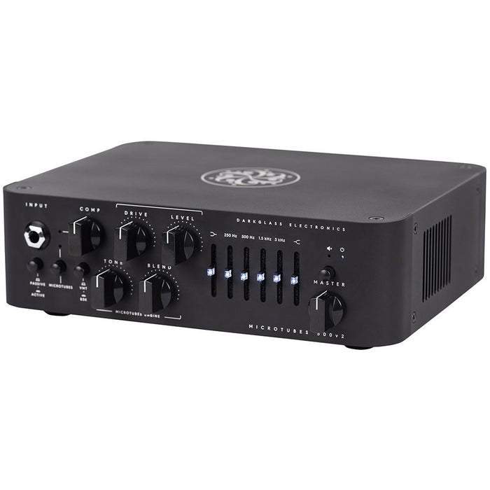 Darkglass | Microtubes 500 V2 | 500W Bass Amp Head | w/ Compressor, EQ, DI & IR Cab Simulator | M500 (DG - M500V2) - Gsus4