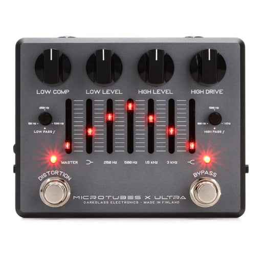 Darkglass | Microtubes X Ultra | Bass Preamp DI, EQ & Overdrive w/ IR Cab Simulator (DG - XUL) - Gsus4
