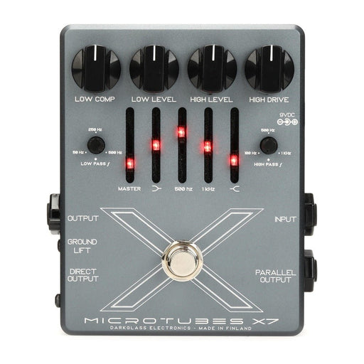 Darkglass | Microtubes X7 | Bass Preamp & Multiband Distortion Pedal (DG - X7) - Gsus4