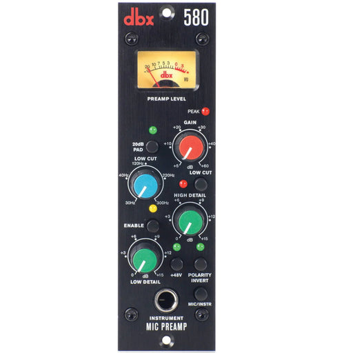 DBX 580 Mic Preamp - 500 Series (DBX-580) - Gsus4